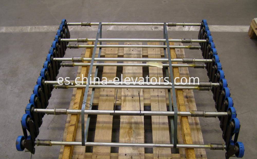 Conjunto de cadena de paso para escaleras mecánicas Otis 506NCE Step Chain Assembly for Otis 506NCE Escalators